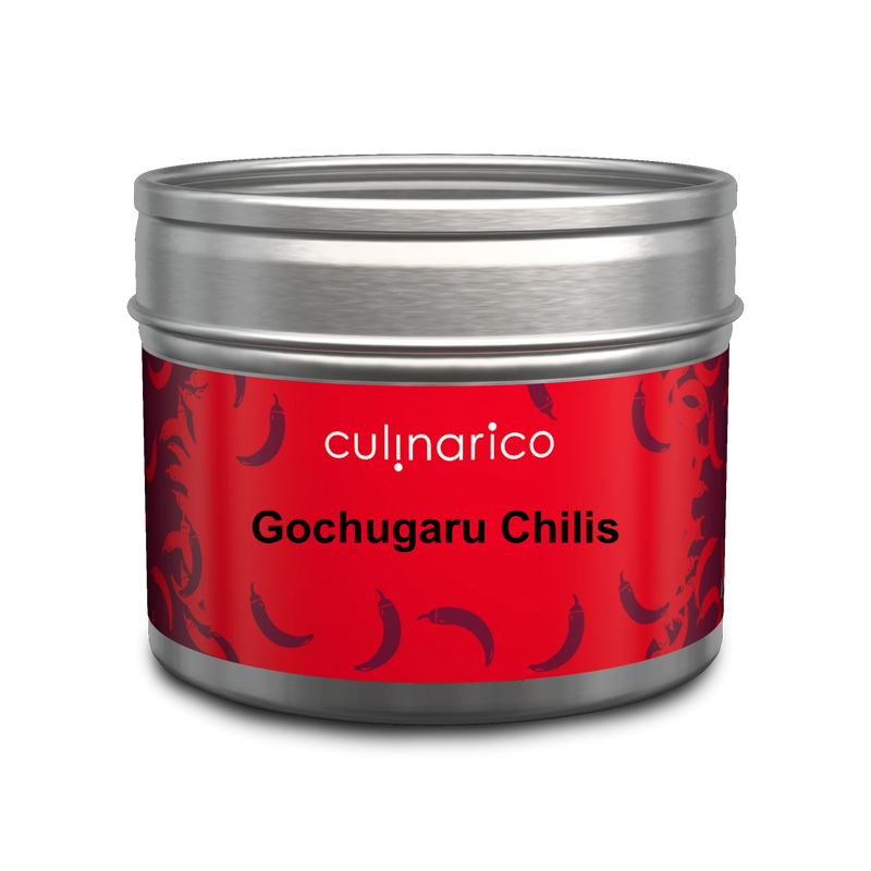 Gochugaru Chilis gemahlen | 60.000 - 10.000 Scoville | leicht fruchtiges, mittelscharfes Chilipulver