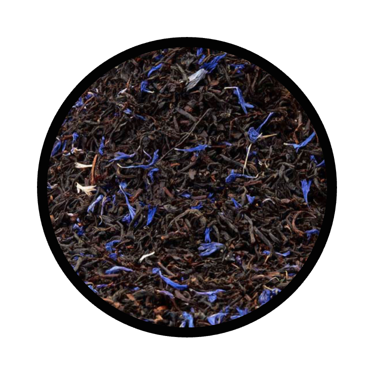 Earl Grey Blue Tea / Schwarzer Tee mit Kornblumen, bio – culinarico