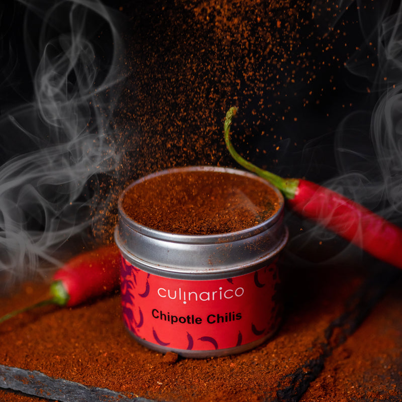 Geräuchertes Chilipulver | Chipotle Chili gemahlen, bio | 22.000 - 30.000 Scoville