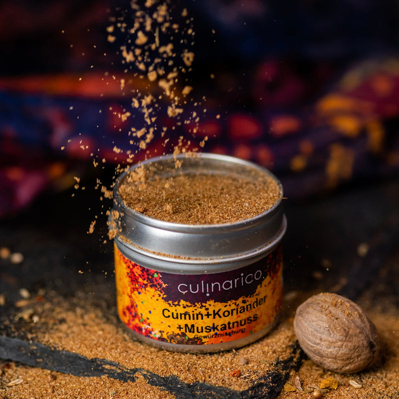 Cumin + Koriander + Muskatnuss, bio