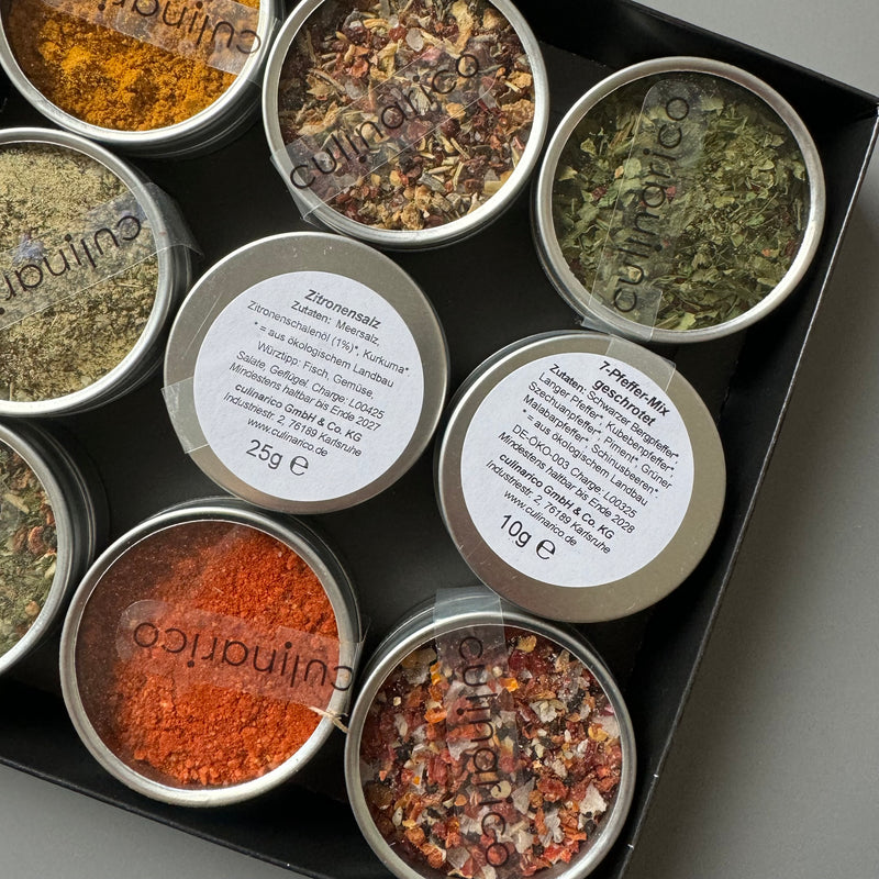 Probierbox BEST OF | mit 9 Bestseller-Gewürzen