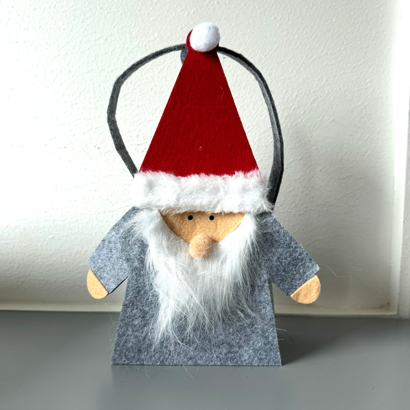 Weihnachtswichtel Filztasche