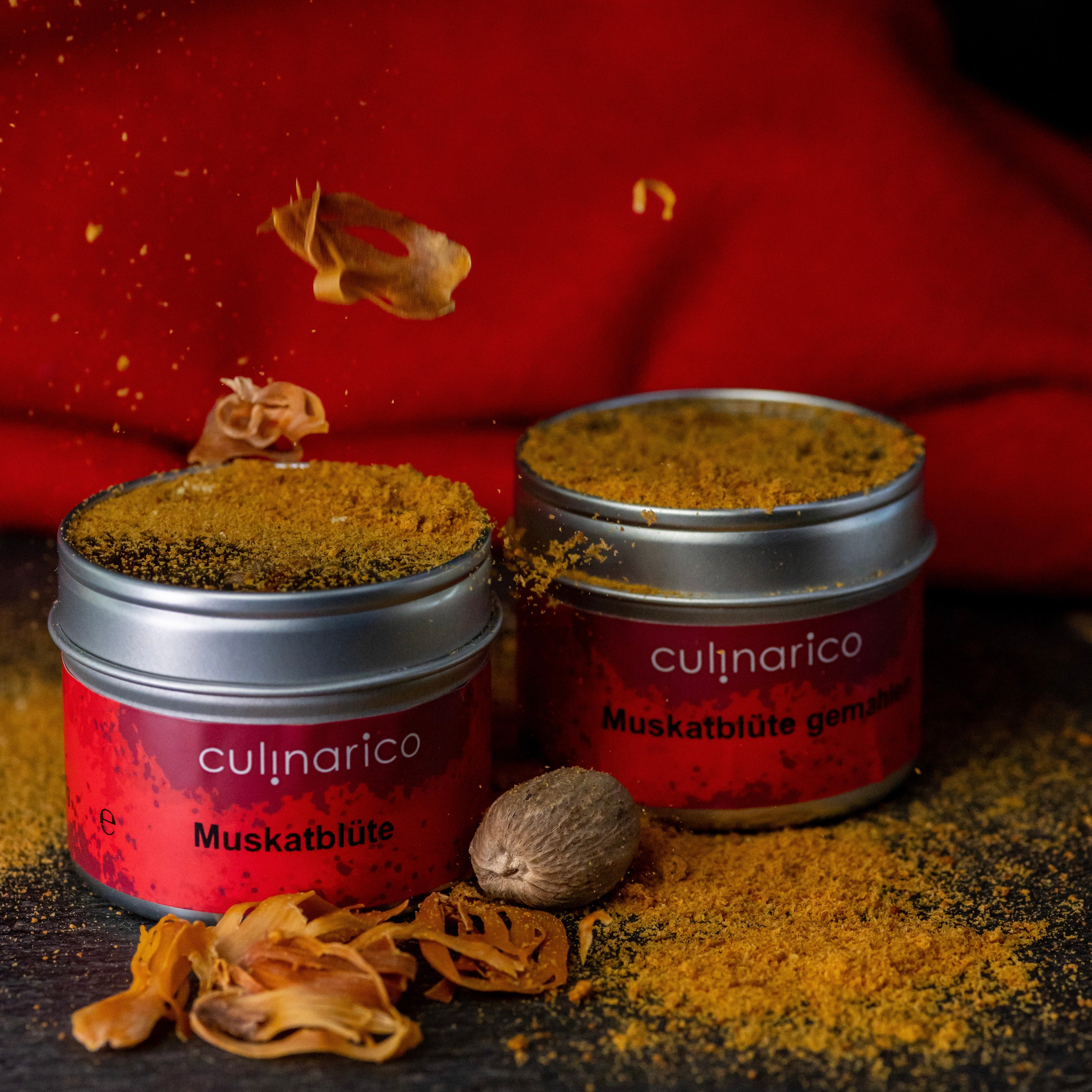 Muskatblüte (Macis) gemahlen, bio – culinarico
