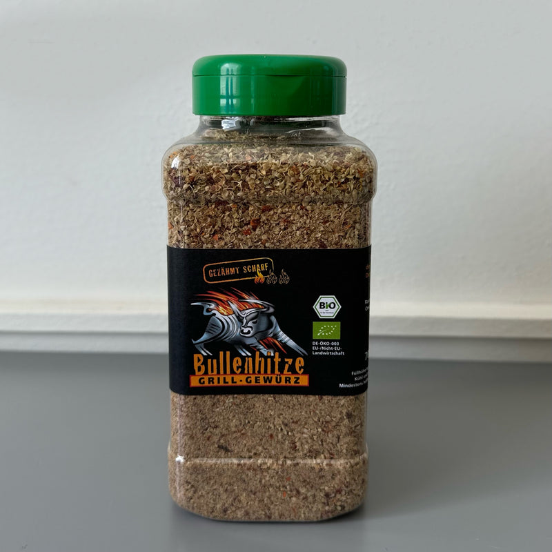 Bullenhitze, bio | Grillgewürz für alle Fleischsorten