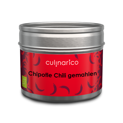 Geräuchertes Chilipulver | Chipotle Chili gemahlen, bio | 22.000 - 30.000 Scoville
