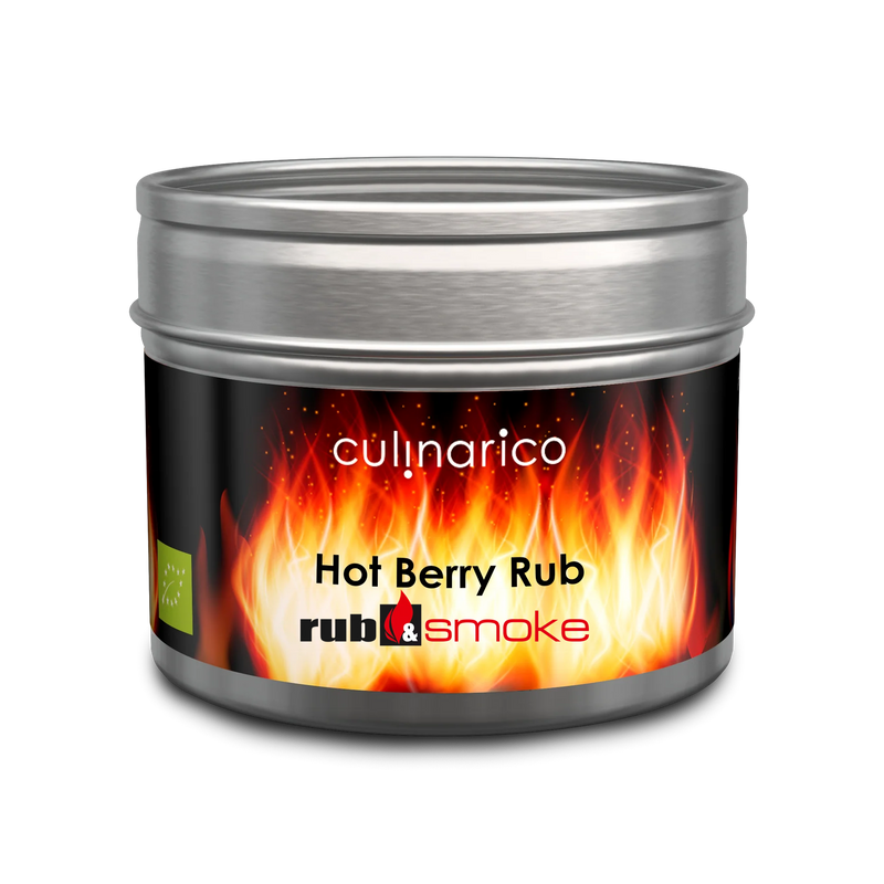 Hot Berry Rub, bio | würzig, rauchiges Grillgewürz