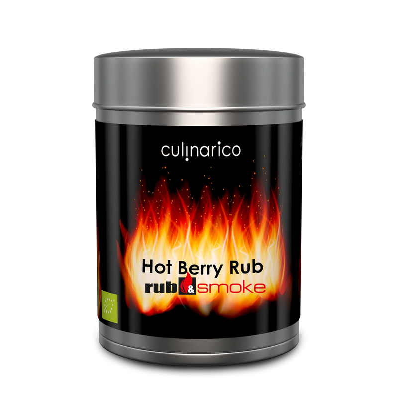 Hot Berry Rub, bio | würzig, rauchiges Grillgewürz