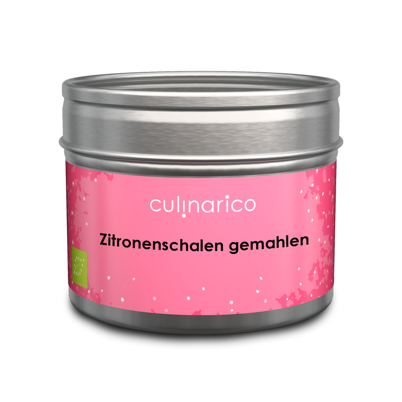 Zitronenschalen gemahlen, bio